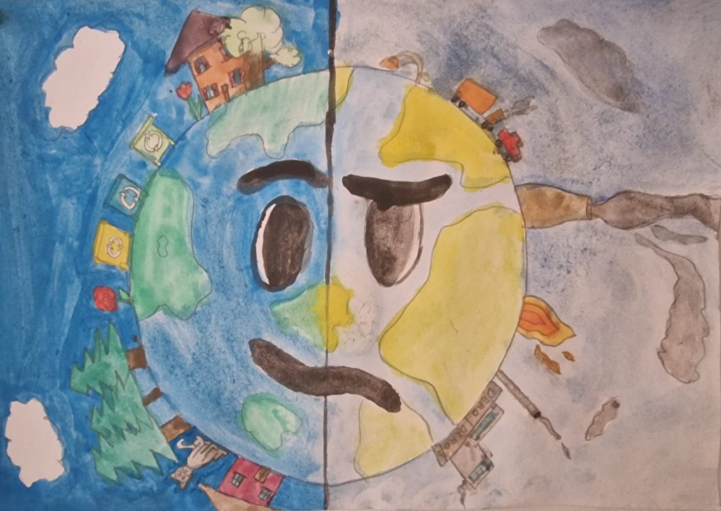 Strigătul Pământului (Desen&nbsp;premiat)